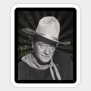 John Wayne Sticker